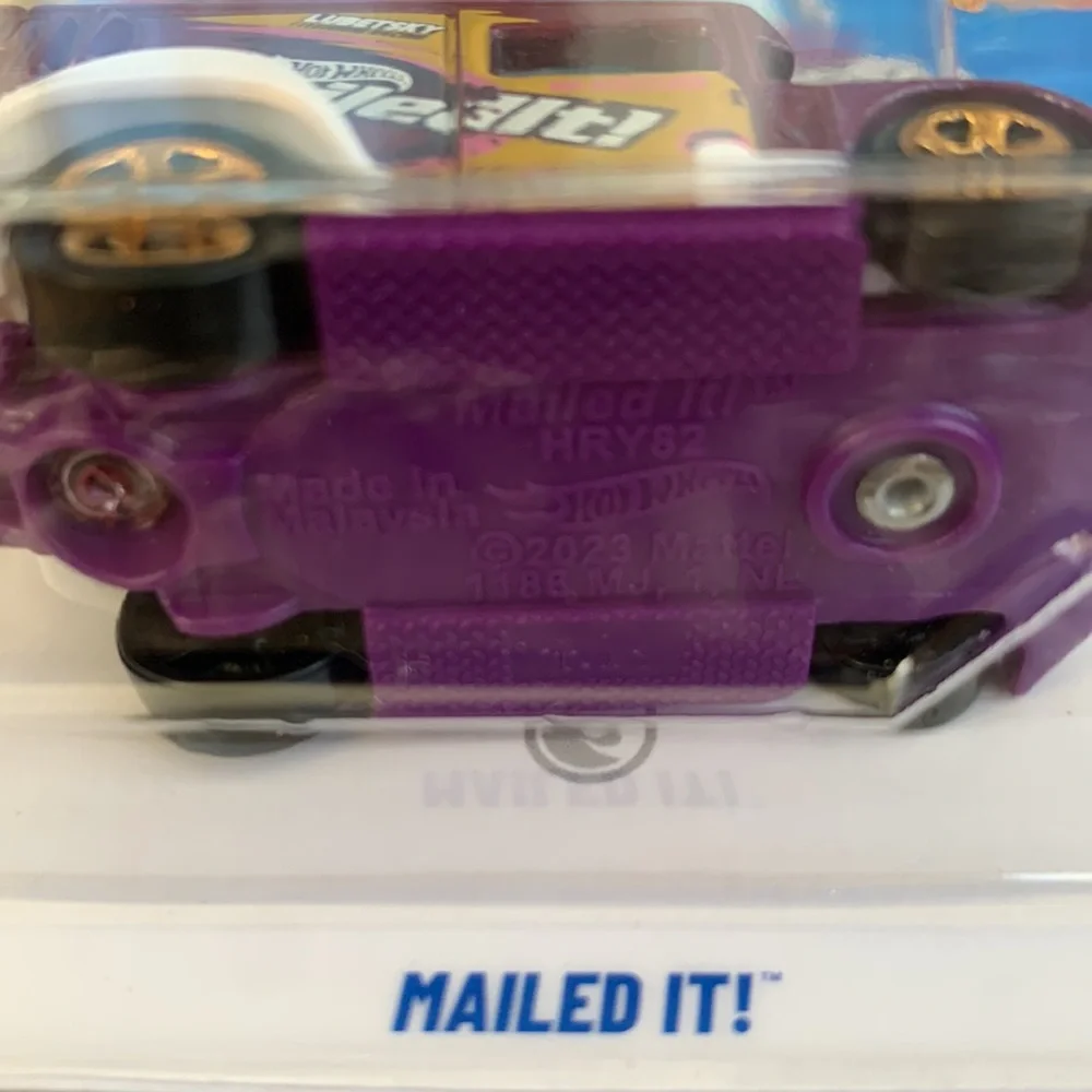 Mailed It Treasure Hunt Series Hot Wheels Purple Truck Mail Van HotWheels 2025 🆕